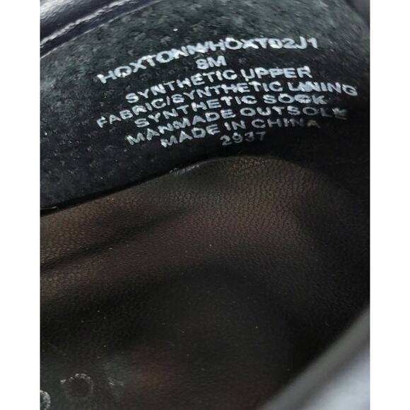 Madden Girl Hoxtonn Chunky Platform Loafer Womens 8 Black Chain Lug Sole‎ Grunge - Picture 2 of 15